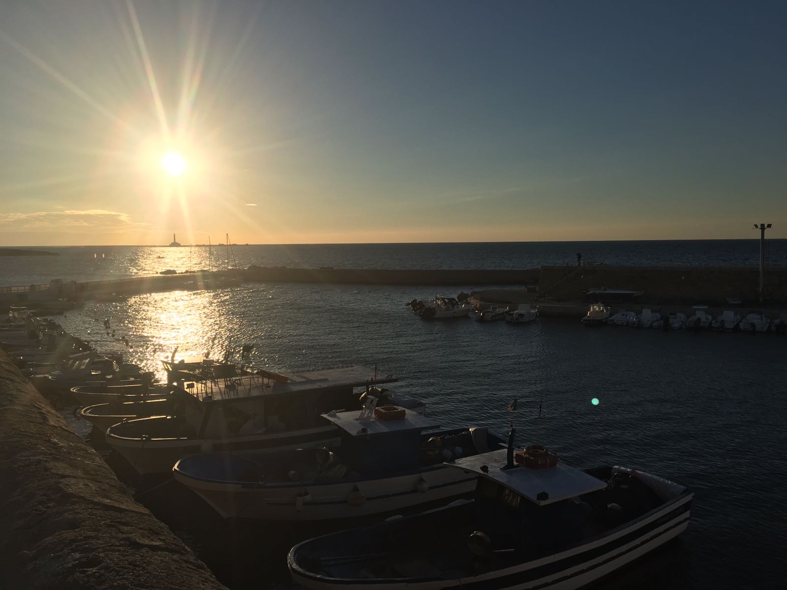 Gallipoli tramonto isola di Sant'Andrea